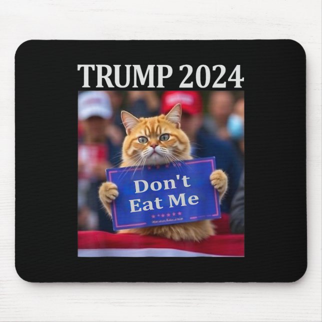Ät mig inte katter för trumman 2024 musmatta (Framsidan)