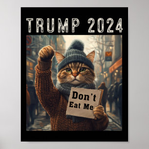 Ät mig inte katter för trumman 2024 poster