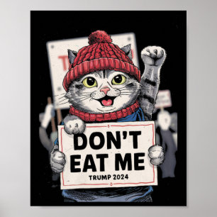 Ät mig inte katter för trumman 2024. poster