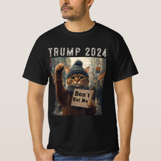 Ät mig inte katter för trumman 2024 t shirt