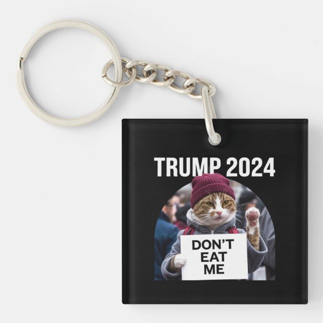 Ät Mig Inte Katter För Trump 2024  (Framsidan)