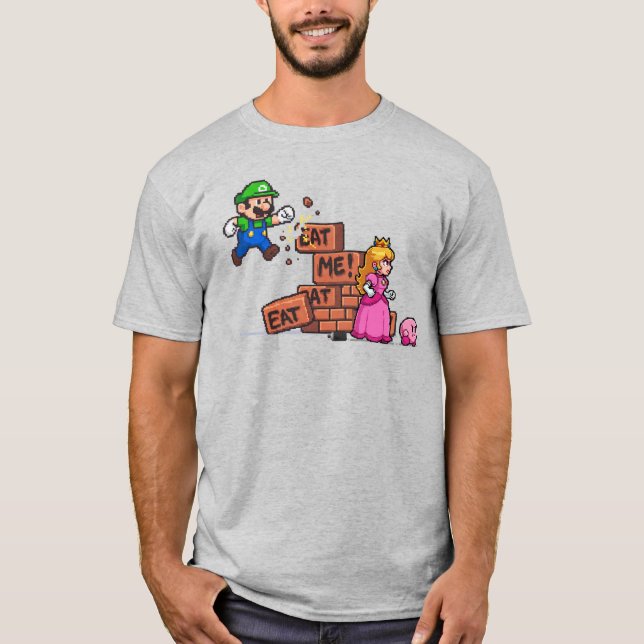 Ät mig t shirt (Framsida)