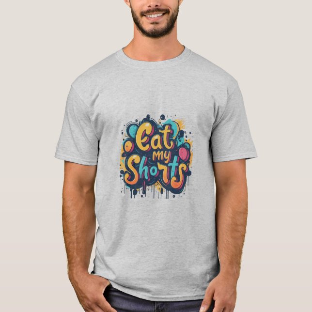 Ät min Kort T Shirt (Framsida)