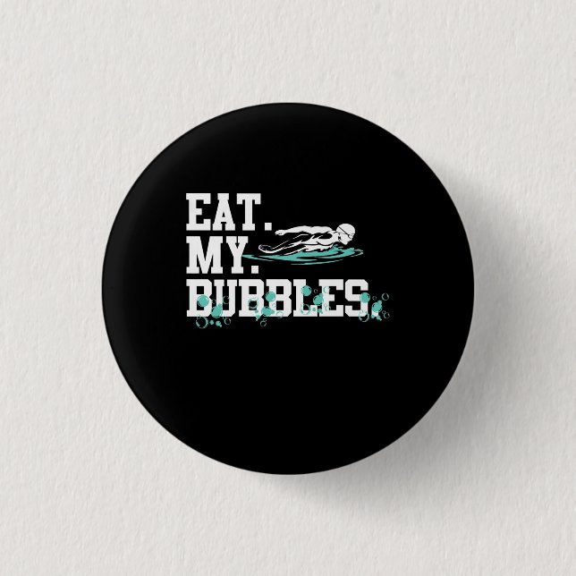 Ät mina bubblor, nyttigt, Swimming Gift Simma Desi Knapp (Framsida)
