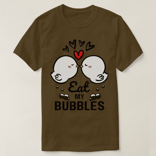 Ät mina bubblor t shirt (Design framsida)