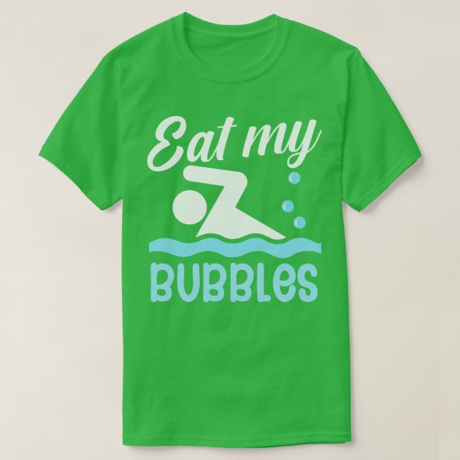 Ät mina bubblor t shirt (Design framsida)