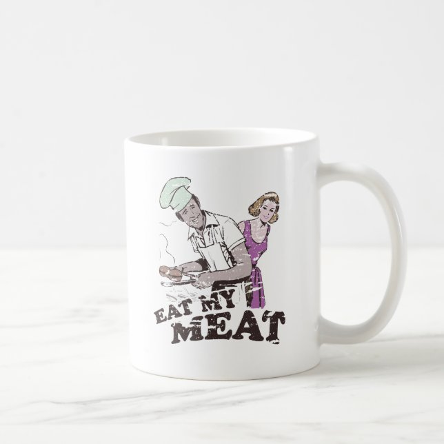 ÄT MITT KÖTT KAFFEMUGG (Höger)