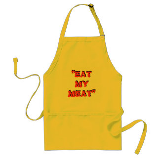 "ÄT MY KÖTT" APRON $19,95 FÖRKLÄDE