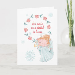 Åt oss Angel-jul Helgkort