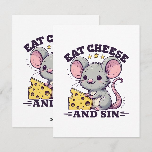 Ät Ost Och Sunda Julkort (Fram/baksida)