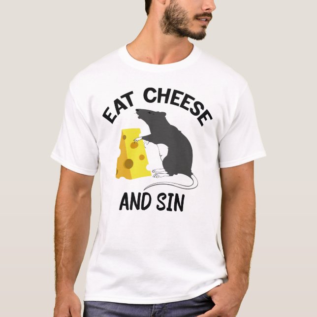 Ät Ost Och Sunda  T Shirt (Framsida)