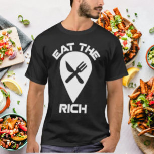 Ät Riken Anti-MAGA Power Påstående Shirt T