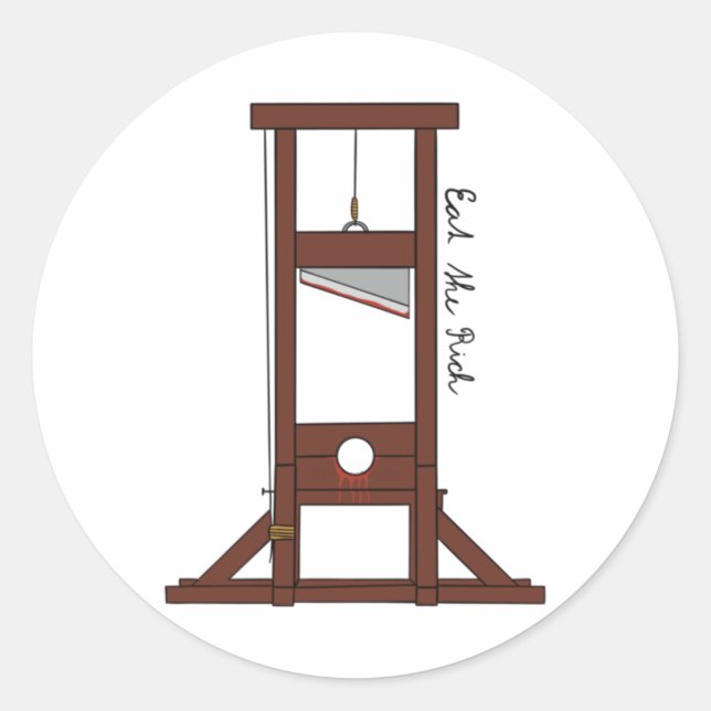 Ät Riken Runt Klistermärke (Framsida)