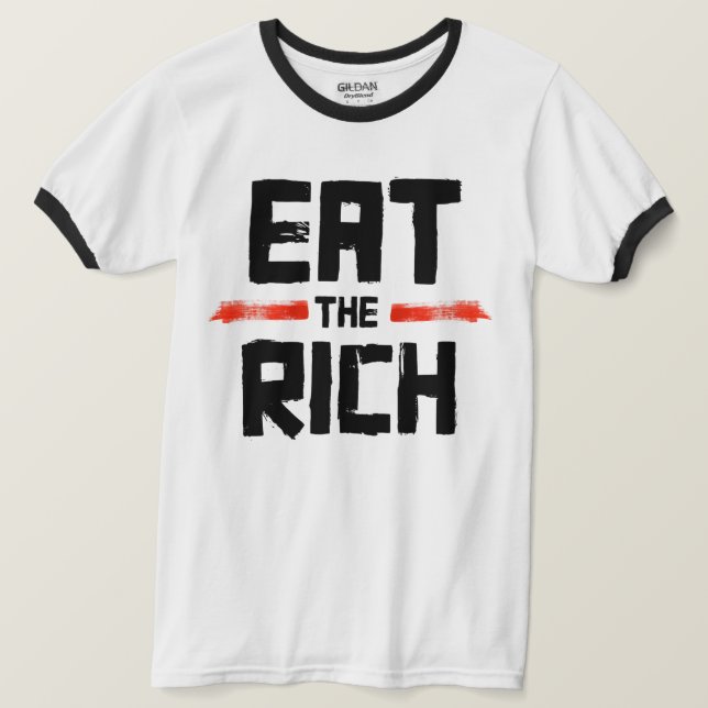 ÄT RIKEN T SHIRT (Design framsida)