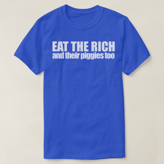 Ät Riken Vit 6 T Shirt (Design framsida)