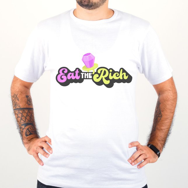 Ät Rikens Diamond Ring Pop Funny Unisex T Shirt (Skapare uppladdad)