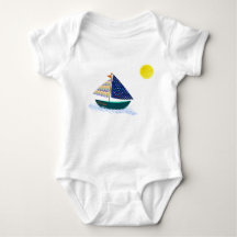 At Sea Baby Bodysuit