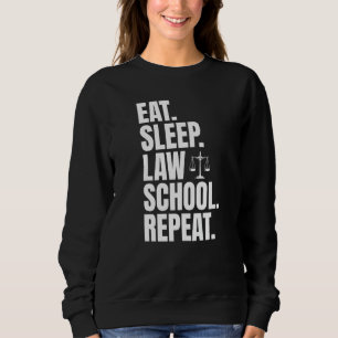 Ät Sla Juridiska Skolan Upprepa Dagligen För Jurid T Shirt