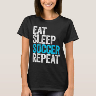 Ät Sla Soccer Upprepa Tröja Män Kvinnor Barn Älska
