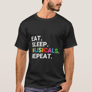 Ät somliga musiker repeterar musik och sjunger t shirt