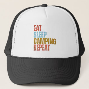 ÄT SÖMN CAMPING UPPREPA KEPS