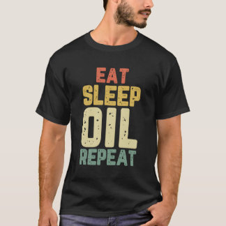 Ät Sömn Essential Oil Repeat AromaTherapy Funny T Shirt