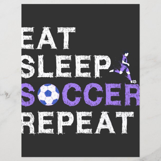 Ät+Sömn+fotboll+Upprepa (Framsida)
