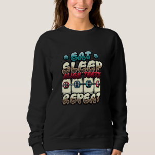 Ät sömn Justera tänderna Upprepa ortodontist T Shirt