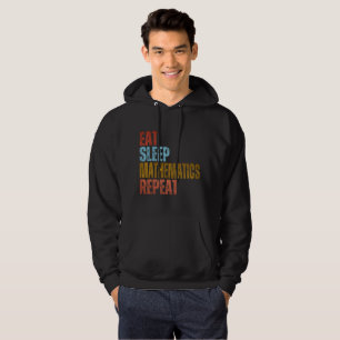 ÄT SÖMN MATEMATIK UPPREPA HOODIE