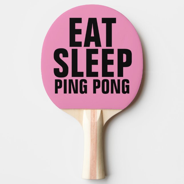 ÄT SÖMN PING PONG, ROLIGA PING PONG PADDLAR PINGISRACKET (Framsidan)