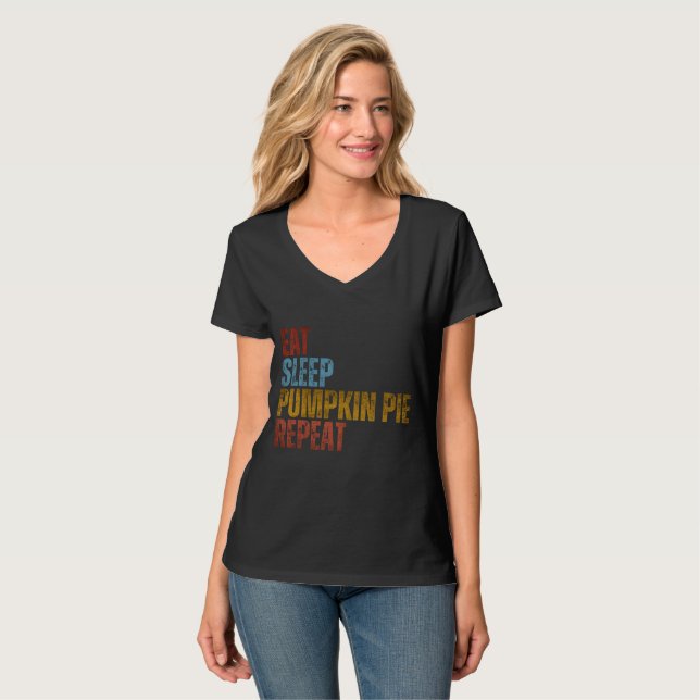 ÄT SÖMN PUMPA TÅRTA REPETERAR T SHIRT (Hel framsida)