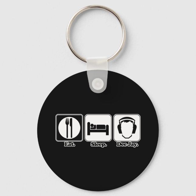 Ät sömnavaje nyckelring (Framsida)