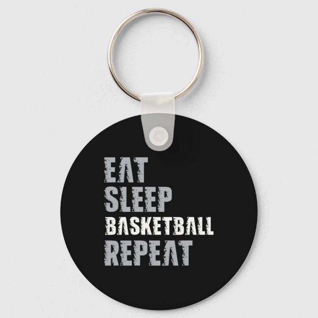 Ät Sömnbasket Upprepa jul för Tonåring Adu Nyckelring (Framsida)