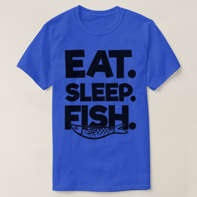 Ät sömnfisk t shirt (Design framsida)