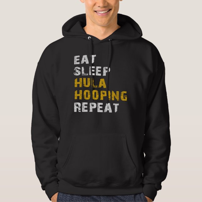Ät sömnhula hooping hoodie (Framsida)