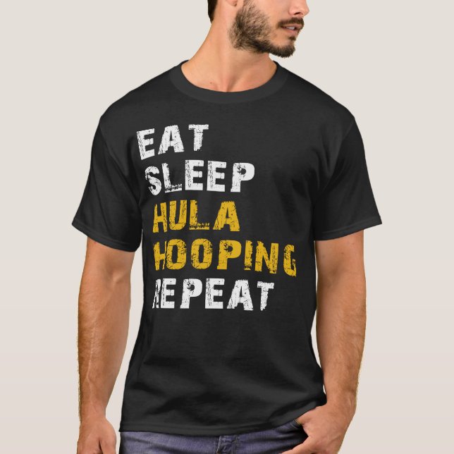 Ät sömnhula hooping t shirt (Framsida)
