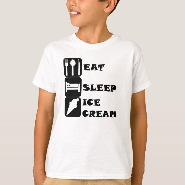 Ät sömnkastskam tee shirt (Framsida)