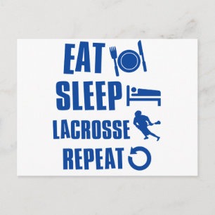 Ät sömnlacrosse vykort