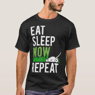 Ät sömnlöm Upprepa ynklig gräsrotsmassa liggande T Shirt