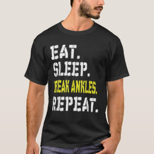 Ät sömnlöshet Brytpunkter Upprepa t-basket T Shirt