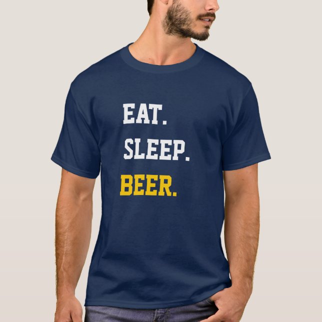 Ät sömnöl tee shirt (Framsida)