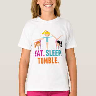Ät sömntråd av matsmältningsgymnastika t shirt
