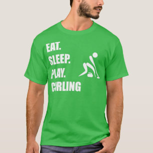 Ät sömnuppspelning, kurva 2 t shirt
