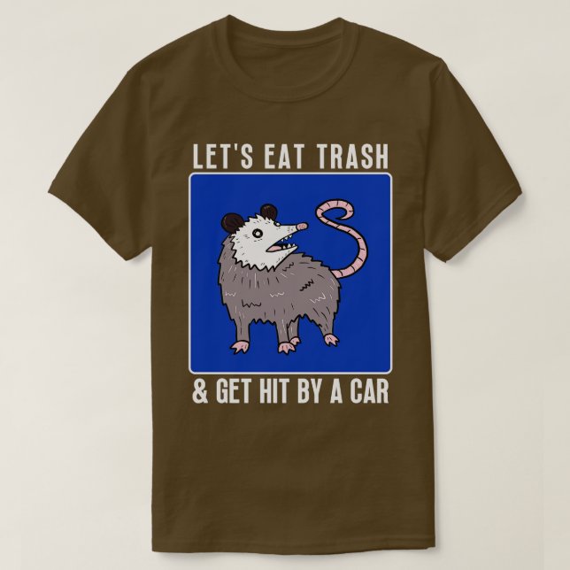 Ät Sopor kan bli Slå med A 1 T Shirt (Design framsida)