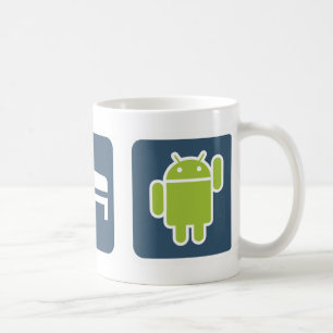 Ät. Sov. Android. Kaffemugg