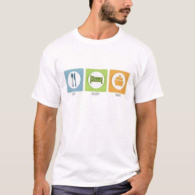 Ät Sov Bak! Tee Shirt (Framsida)