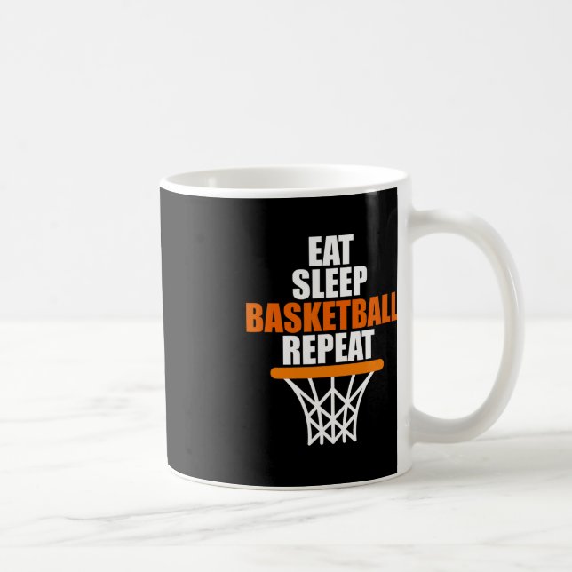 Ät. Sov. Basketboll. Upprepa för basketboll fa Kaffemugg (Höger)