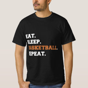 Ät. Sov. Basketboll. Upprepa till Roligt ring T Shirt