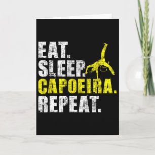Ät Söv Capoeira Upprepa - Kärlek till kampsport Ki Kort