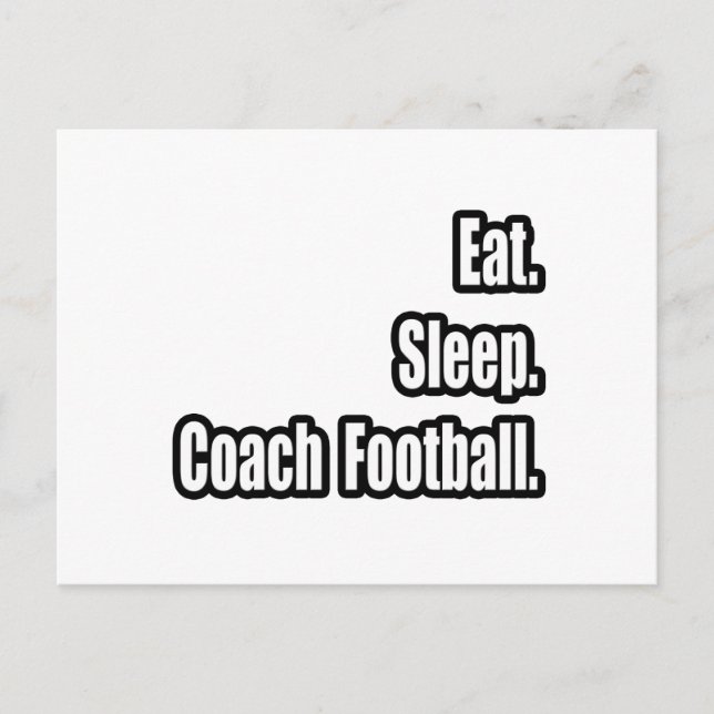 Ät. Sov. Coach Football. Vykort (Framsida)